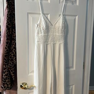 Brand new white jumpsuit